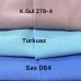 Двунитка петля 30/30 K.Gul 279-4/Turkuaz/Sax 064