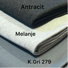 Двунитка петля 30/30 Antracit/Melanje/K.Gri 279