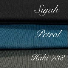 Тринитка діагональ Siyah/Petrol/Haki 738