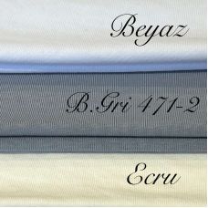 Тринитка діагональ Beyaz/B.Gri 471-2/Ecru