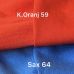 Кулір 30/1 K.Oranj 59/ Sax 064