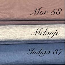 Тринитка начіс Mor 58/Melanje/Indigo 37