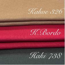 Тринитка начіс Kahve 326/K.Bordo/Haki 738